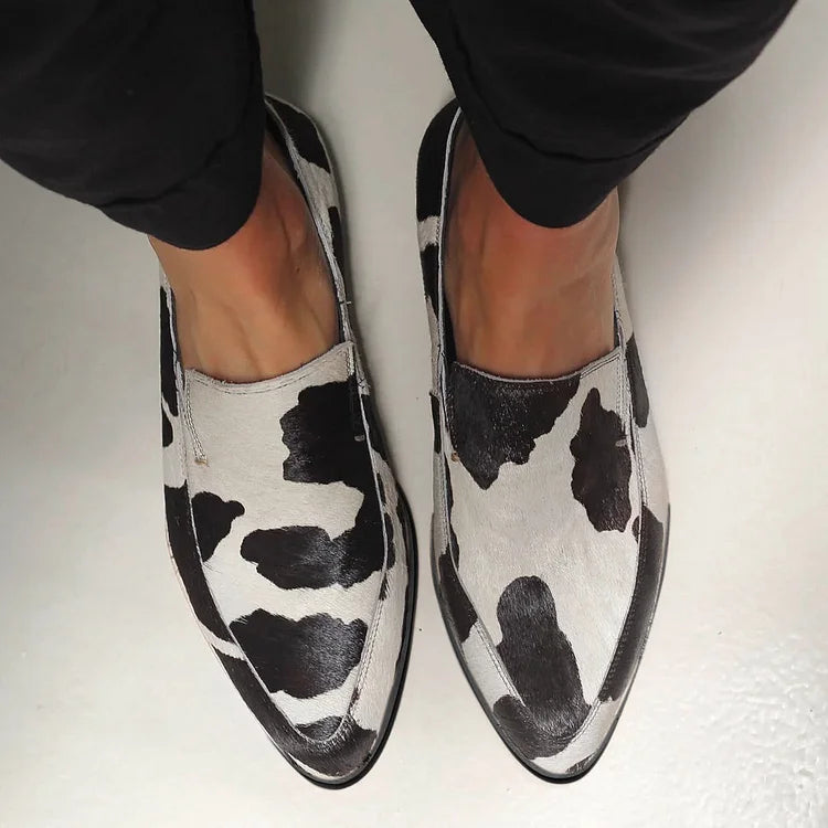 Mocasines Dakota Wild | Estampado efecto pelo bicolor