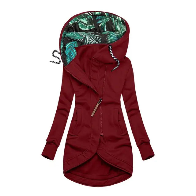 Chaqueta Oslo Tropic | Sudadera larga con capucha cruzada
