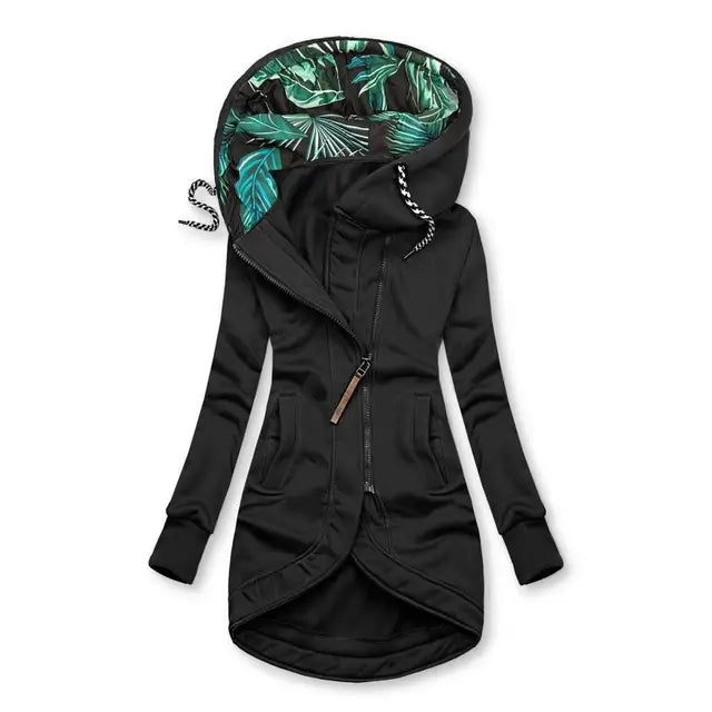 Chaqueta Oslo Tropic | Sudadera larga con capucha cruzada