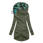 Chaqueta Oslo Tropic | Sudadera larga con capucha cruzada