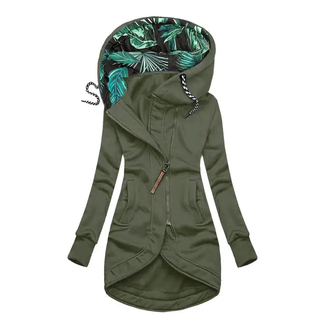 Chaqueta Oslo Tropic | Sudadera larga con capucha cruzada